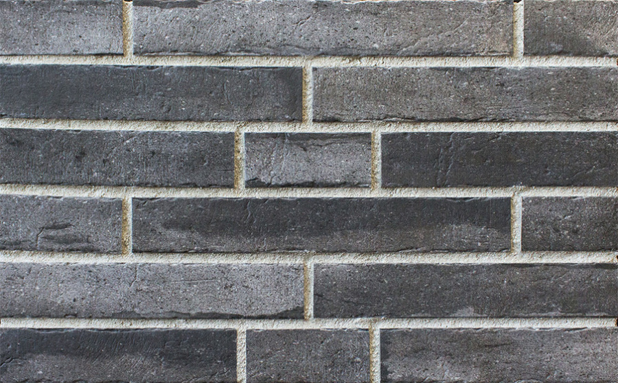 Фото Клинкерная плитка под кирпич INTERBAU Brick Loft, INT 575 Felsgrau, 360*52*10 мм