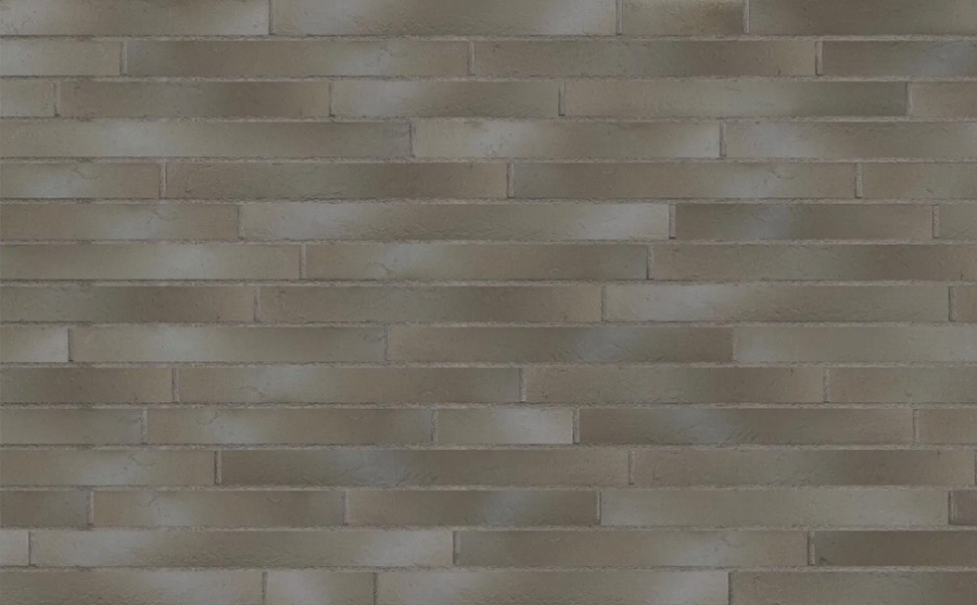 Фото Клинкерная плитка под кирпич Terramatic Forta Grey AC, 390*40*14 мм
