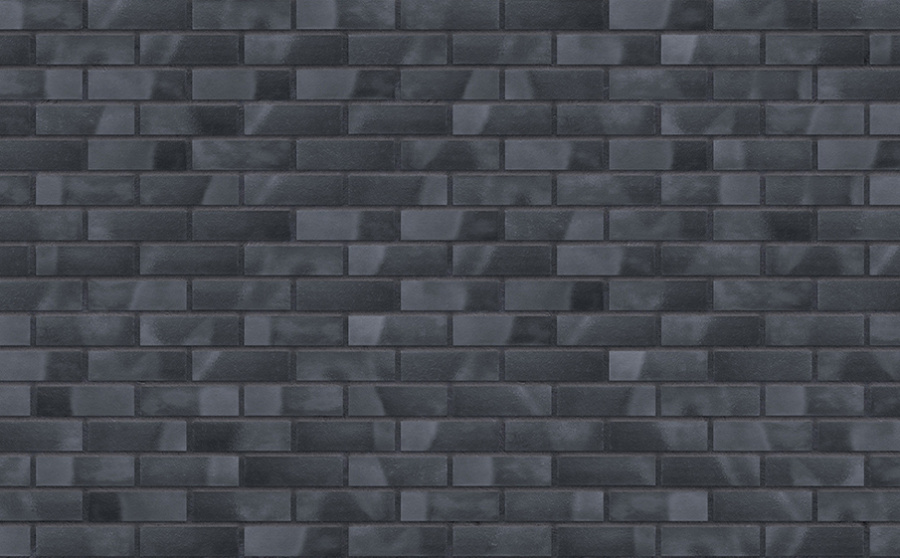 Фото Клинкерная плитка под кирпич King Klinker Dream House 32 Black Pearl NF, 240*71*10 мм