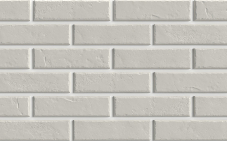Фото Термопанель ППС с клинкерной плиткой толщиной 8,5 мм BestPoint Classic Blanc 1145*470*80 мм