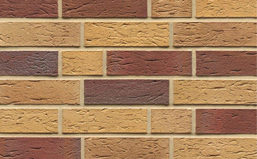 Фото Кирпич клинкерный Westerwaelder Klinker Nr 19 Rubinbeige nuanciert, 240*115*71 мм