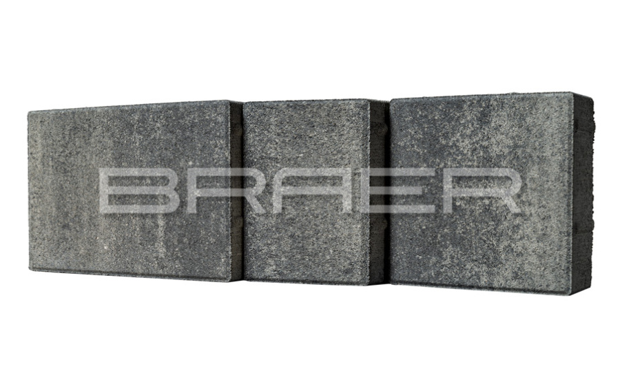 Фото Плитка тротуарная BRAER Старый город Венусбергер Color Mix Вечер