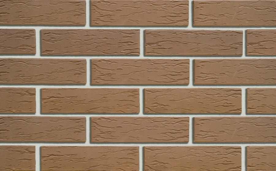 Фото Кирпич облицовочный Кротовский КЗ Классика Шоколад кора дуба 250*120*65 мм