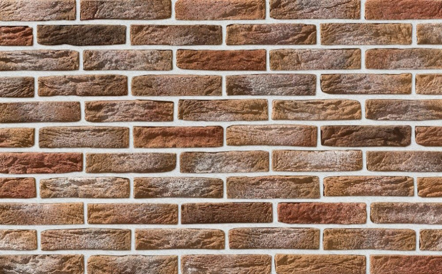 Фото Декоративный кирпич Leonardo Stone Иль-де-Франс 204*47*13 мм 778