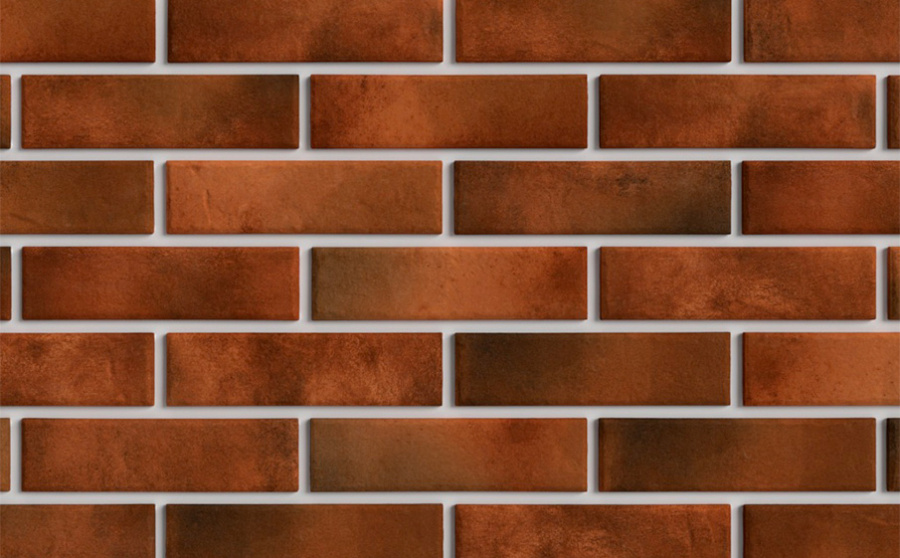 Фото Клинкерная плитка для НФС BestPoint Retro Brick Chili 245*65*12 мм