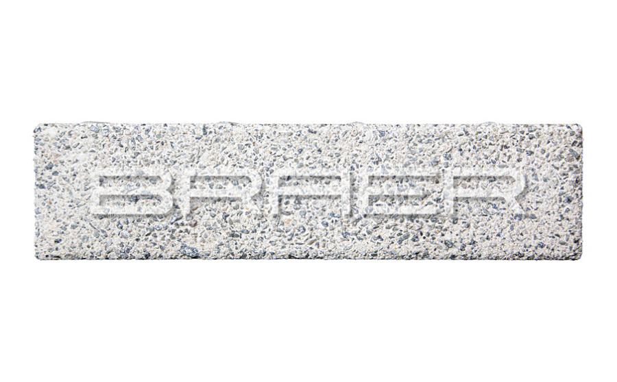 Фото Плитка тротуарная BRAER Ригель 2.0 Select Гранит на белом, 320*80*60 мм