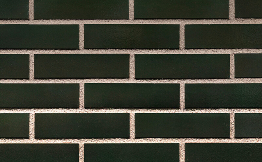 Фото Клинкерная плитка под кирпич King Klinker Free Art 25 Green hills, 250*65*10 мм