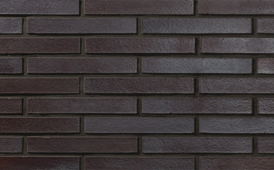 Фото Кирпич клинкерный Westerwaelder Klinker Nr 10 Violettblau geflammt, 290*60*40 мм