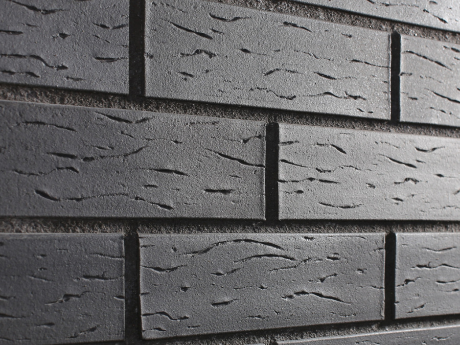 Фото Клинкерная плитка для НФС Terramatic Koro Black AB, 285*85*20 мм