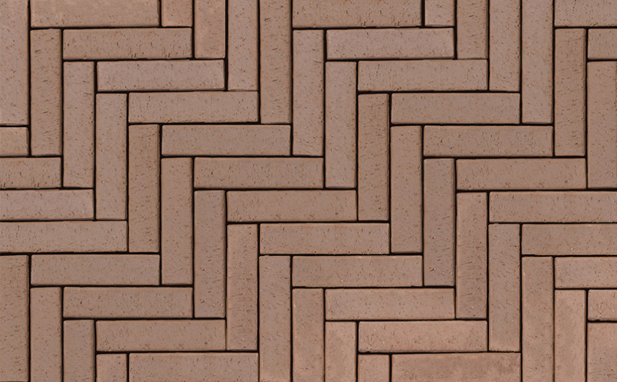 Фото Клинкерная брусчатка Westerwaelder Klinker WK104BR Design Braun PK, 240*52*50 мм