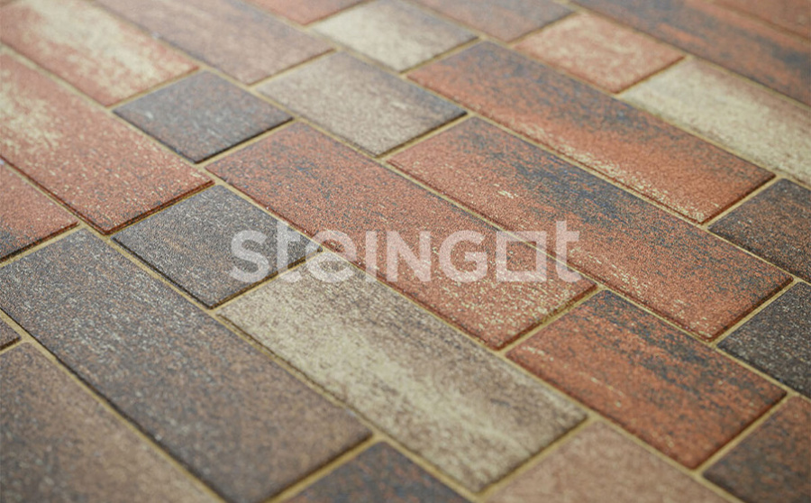 Фото Плитка тротуарная Steingot Колормикс, Маринталь, Железный камень (Stein Ferro), комплект 4 шт, толщина 60 мм