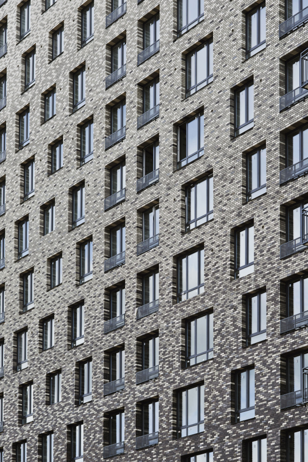 Фото Кирпич Roben Faro grau-bunt glatt клинкерный, 240*115*71 мм
