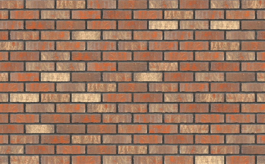 Фото Клинкерная плитка под кирпич King Klinker Old Castle Bastille wall HF16 240*71*10 мм