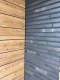 Фото Клинкерная плитка под кирпич Stroeher Riegel 50, 456 schwarz-blau, 490*40*14 мм