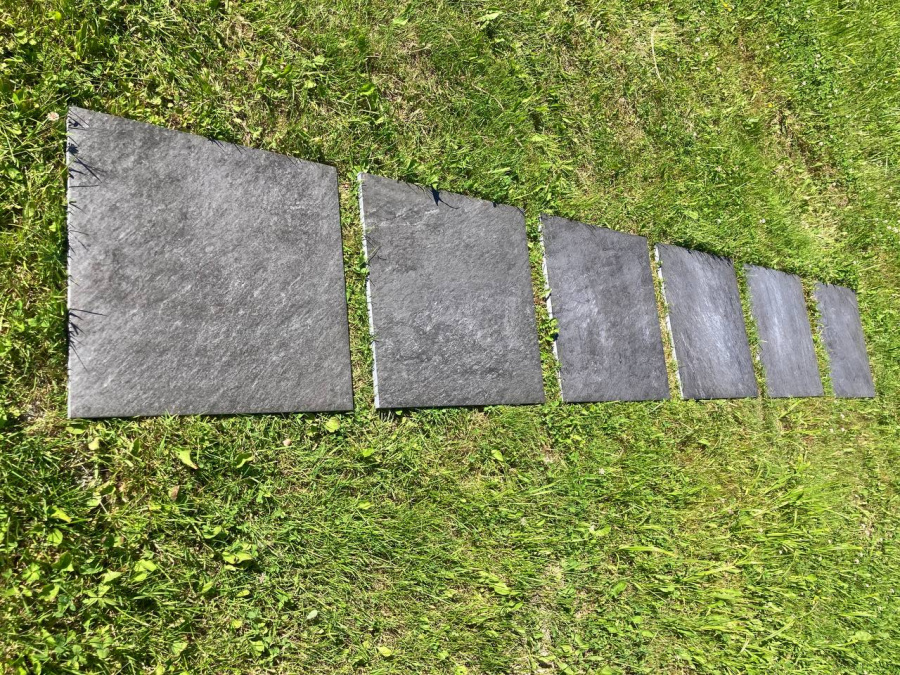 Фото Керамогранит Atlas Concorde Landstone Night LASTRA, 600*600*20 мм