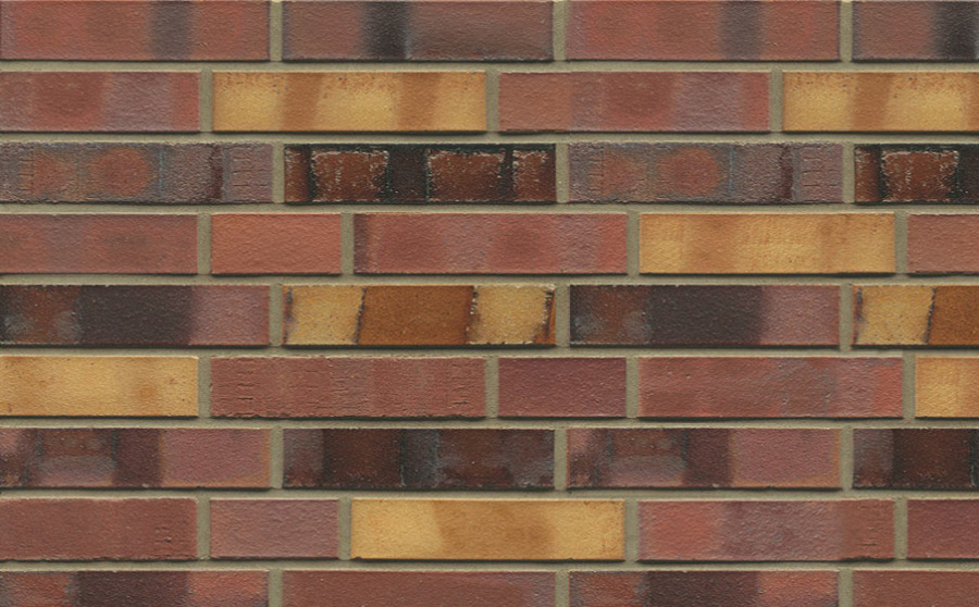 Фото Кирпич клинкерный Westerwaelder Klinker Nr 21SF Gelbbraunrot Spezial, 240*115*52 мм