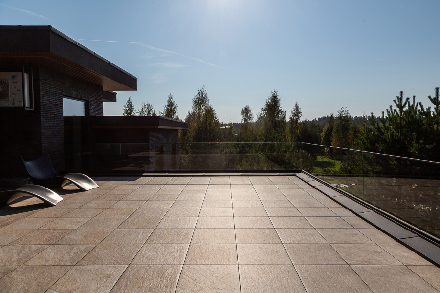 Фото Керамогранит Atlas Concorde Landstone Gold LASTRA, 600*600*20 мм