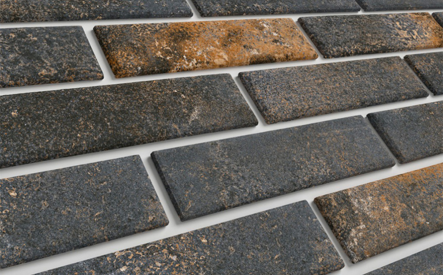Фото Клинкерная плитка для НФС BestPoint Exclusive Metal Dark 245*65*12 мм