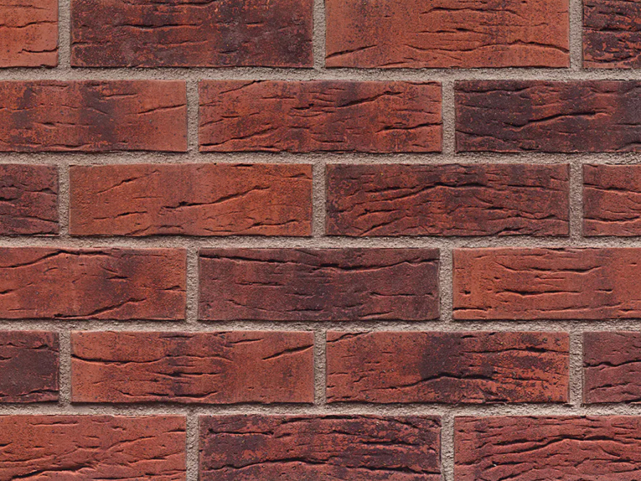 Фото Клинкерная плитка под кирпич King Klinker Old Castle Street life HF32 240*71*10 мм