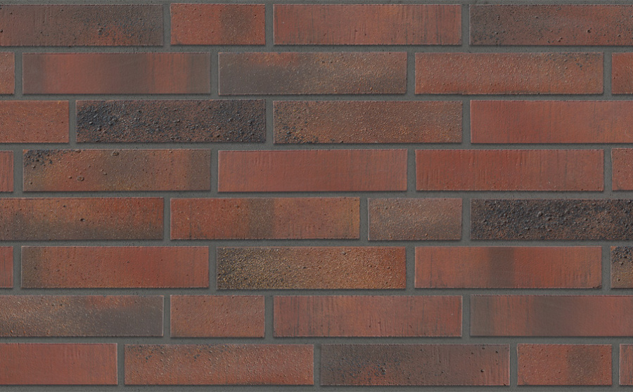 Фото Клинкерная плитка под кирпич Stroeher Wasserbrand, 675 oxidrot, 240*71*12 мм