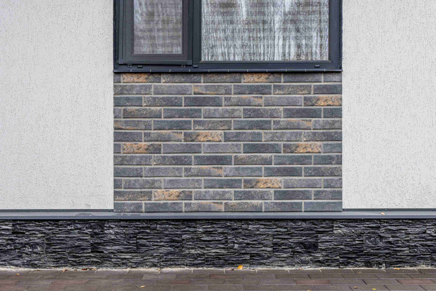 Фото Клинкерная плитка под кирпич BestPoint Exclusive Metal Dark 245*65*8,5 мм