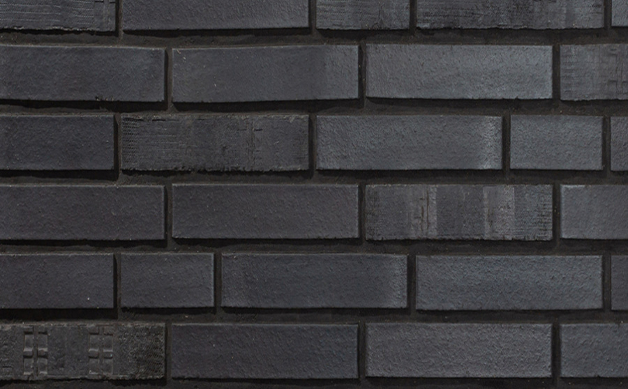 Фото Клинкерная плитка под кирпич Westerwaelder Klinker KLINKER BRICK WK815 Schwarz-bunt Edelglanz, 240*71*15 мм