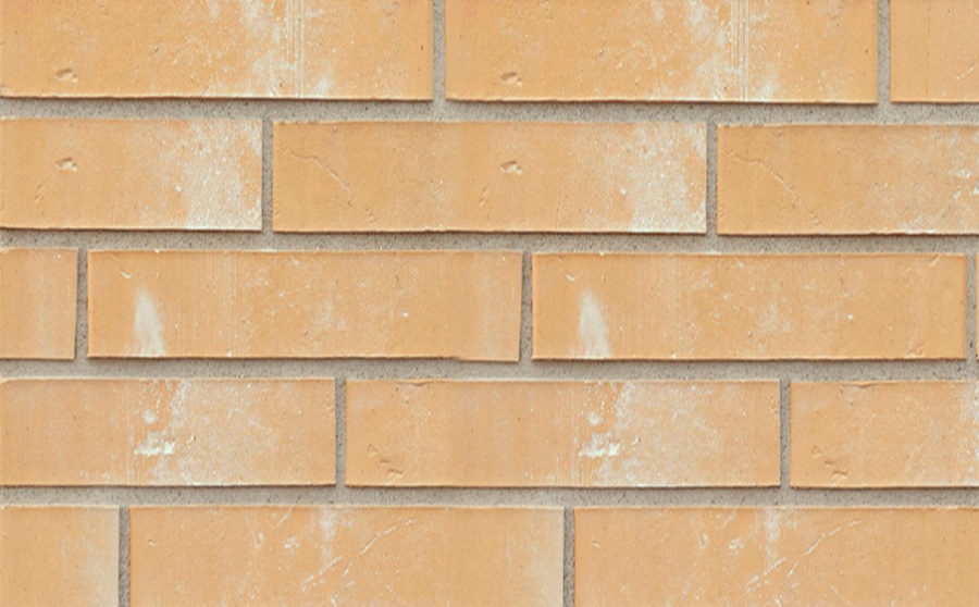 Фото Кирпич клинкерный Богандинский КЗ Монблан 05 желтый, 250*85*65 мм