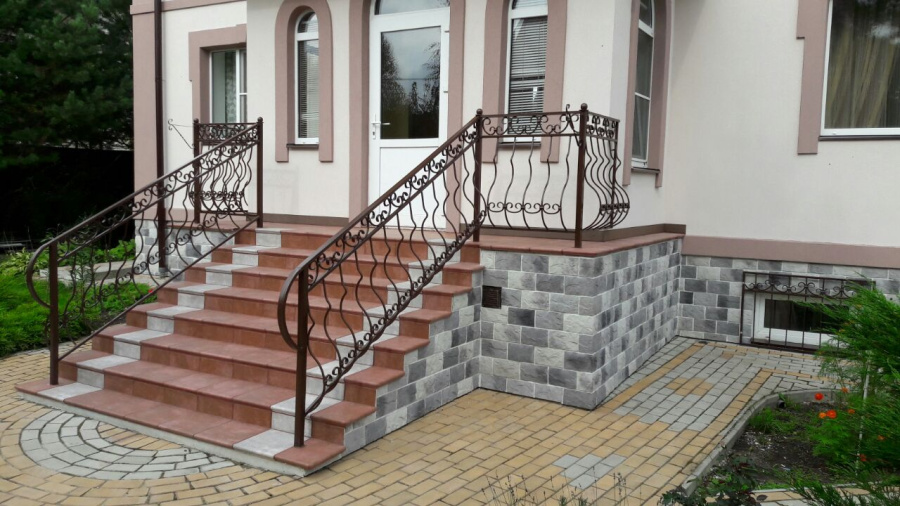 Фото Клинкерная ступень-флорентинер Westerwaelder Klinker ATRIUM Scotch, 310*320*9,5 мм