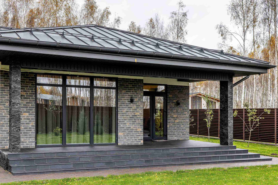 Фото Клинкерная напольная плитка Terraklinker (Gres de Breda) цвет Basalto, 330*330*18 мм