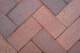Фото Клинкерная брусчатка Penter Florenz bunt orangegelb geflammt, 200*100*45 мм