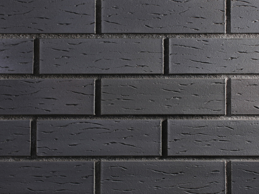 Фото Клинкерная плитка для НФС Terramatic Koro Black AB, 285*85*20 мм