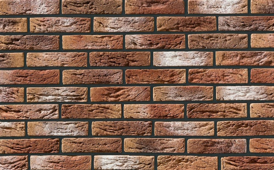 Фото Декоративный кирпич Leonardo Stone Сен-Жермен 200*50*14 мм 0,62 м2/уп 778