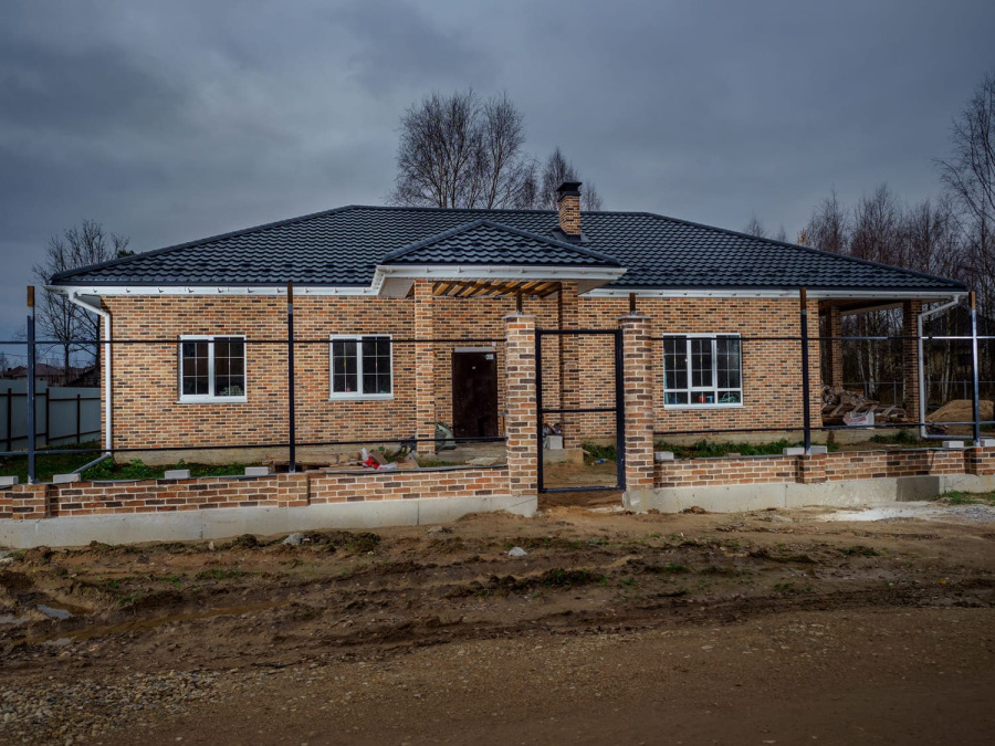 Фото Кирпич облицовочный Тандем Шереметьево, 215*50*65 мм