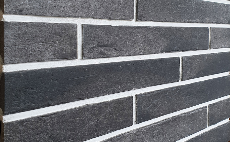 Фото Клинкерная плитка под кирпич INTERBAU Brick Loft, INT 576 Anthrazit, 360*52*10 мм