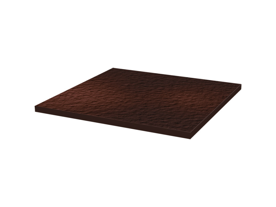 Фото Клинкерная напольная плитка Paradyz Cloud, Brown структурная, 300*300*8,5 мм