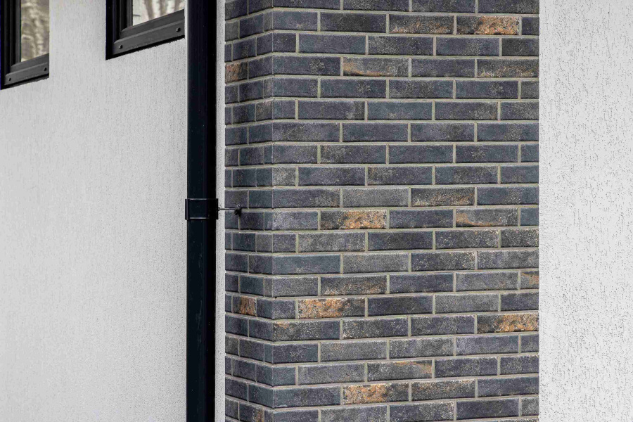 Фото Клинкерная плитка под кирпич BestPoint Exclusive Metal Dark 245*65*8,5 мм