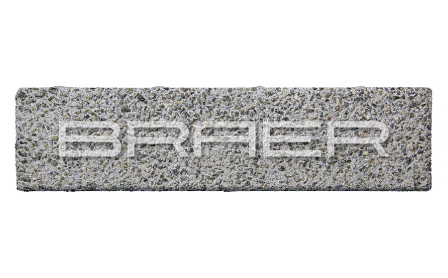 Фото Плитка тротуарная BRAER Ригель 2.0 Select Гранит на сером, 320*80*60 мм