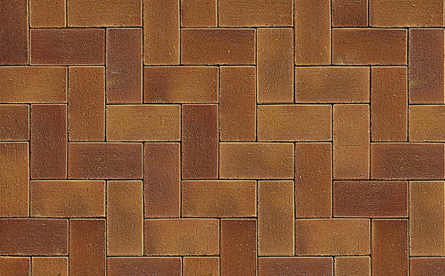 Фото Клинкерная брусчатка Westerwaelder Klinker PK87 Herbstlaub, 200*100*40 мм