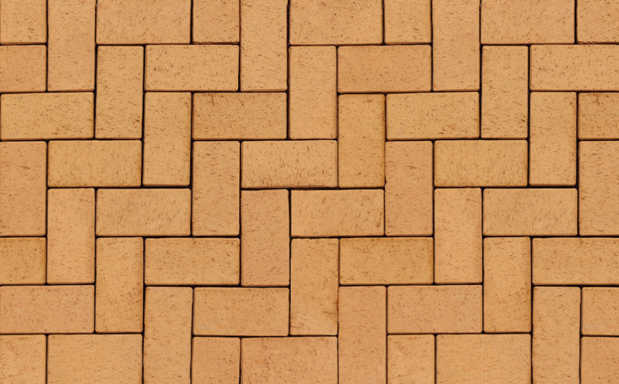Фото Клинкерная брусчатка Westerwaelder Klinker WK116G50 Design Gelb PK, 200*100*50 мм