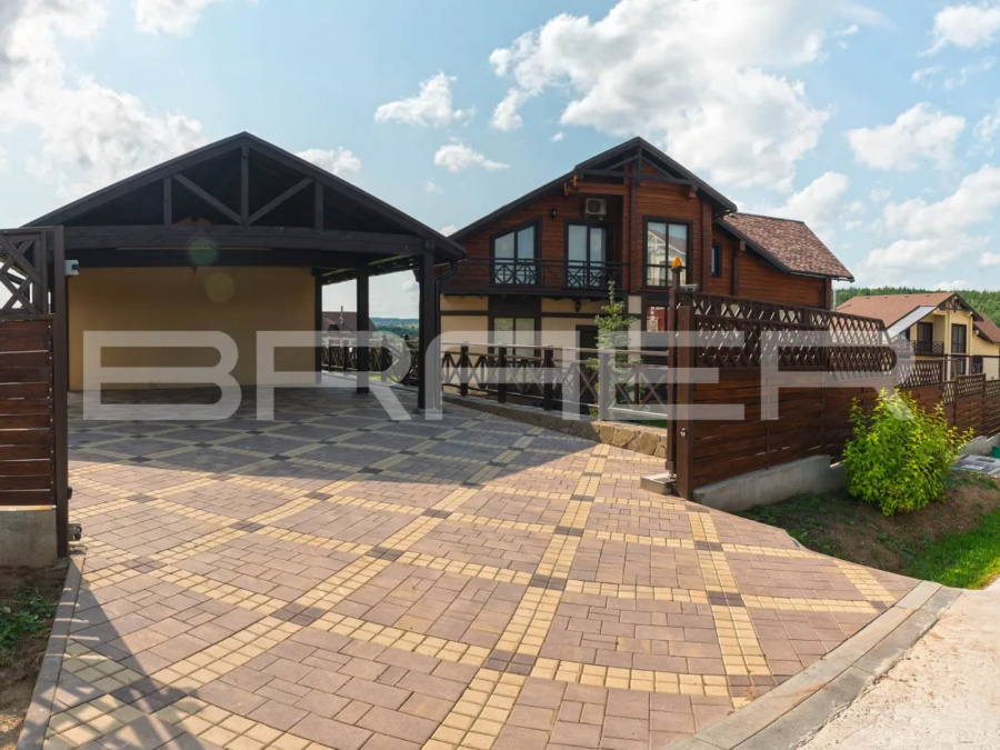 Фото Тротуарный бордюр BRAER БР 100.20.8 Color Mix Мальва, 1000*80*200 мм