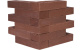 Фото Кирпич клинкерный ПЛИНФА (Plinfa) Iron 2301, 270*85*50 мм