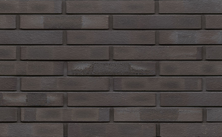Фото Кирпич клинкерный Muhr 05 KS Eisenschmelz Schwarzbraun Kohle Spezial гладкий, 290*60*40 мм