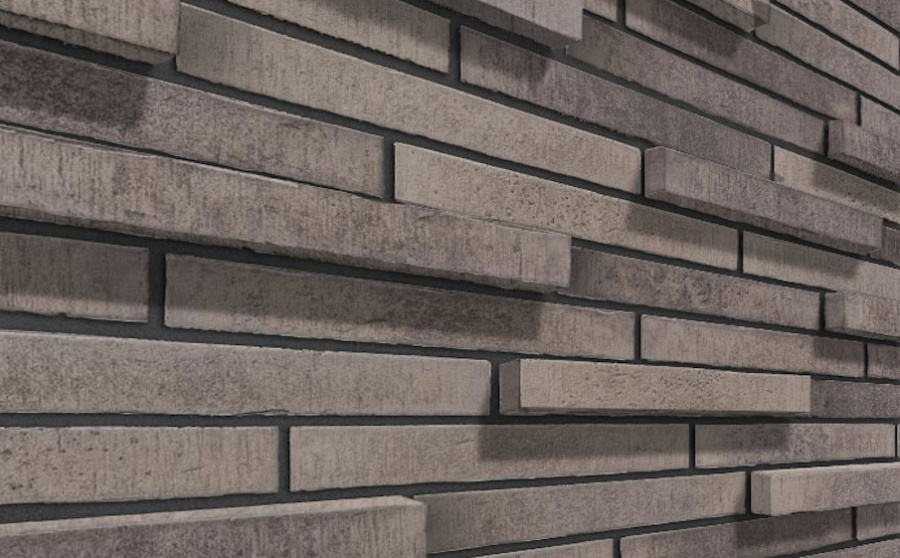 Фото Декоративный кирпич Leonardo Stone Сиэтл 3D 365*50*30 мм 403 mix