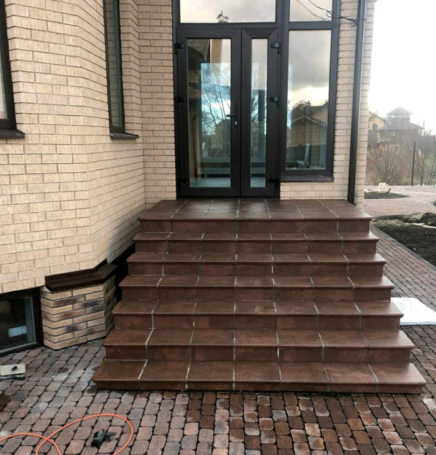 Фото Клинкерная напольная плитка Westerwaelder Klinker ATRIUM Scotch, 310*310*9,5 мм