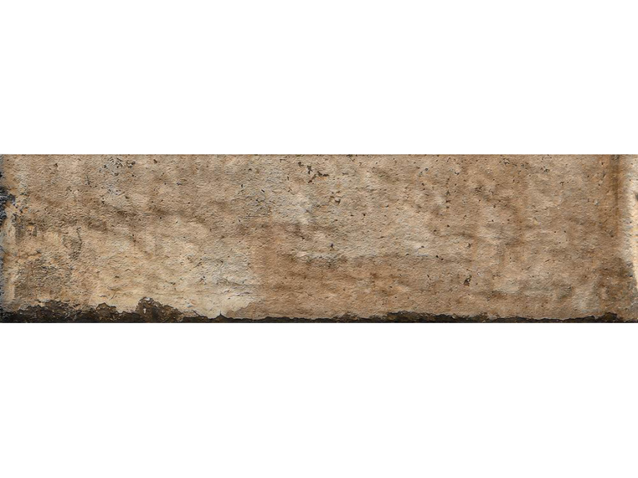 Фото Клинкерная плитка под кирпич Береза Stone палевый, 245*65*7 мм