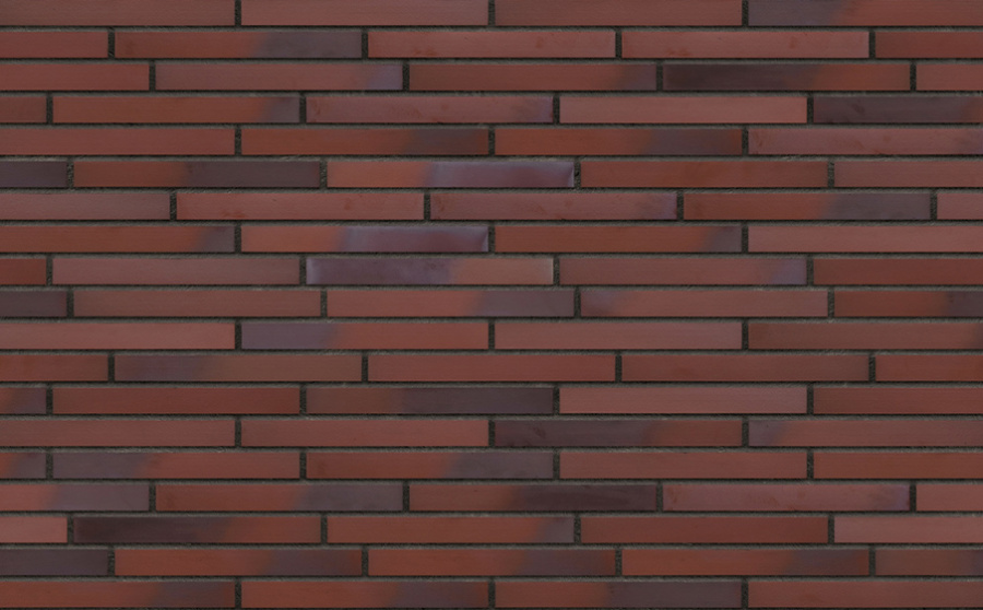 Фото Клинкерная плитка под кирпич King Klinker KING SIZE 10 Maghreb fire гладкая LF, 490*52*14 мм