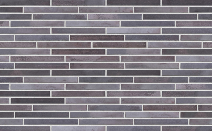 Фото Клинкерная плитка под кирпич King Klinker KING SIZE 18 Obsidian shadow гладкая LF, 490*52*14 мм