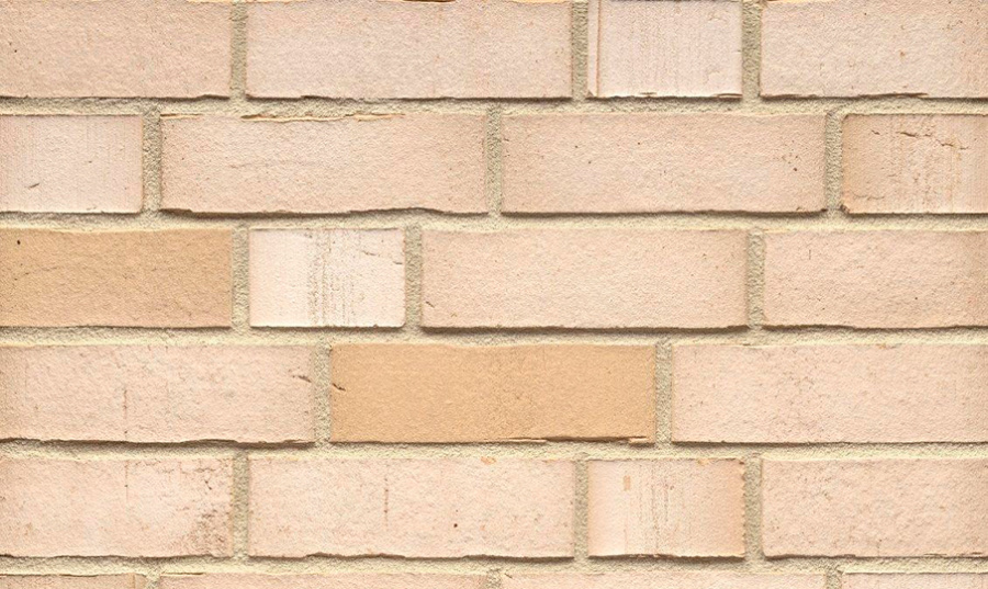 Фото Клинкерная плитка под кирпич Feldhaus Klinker NF 14 R911 vario crema albula 240*71*14 мм
