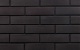 Фото Клинкерная плитка под кирпич King Klinker Dream House 18 Volcanic black RF10 250*65*10 мм