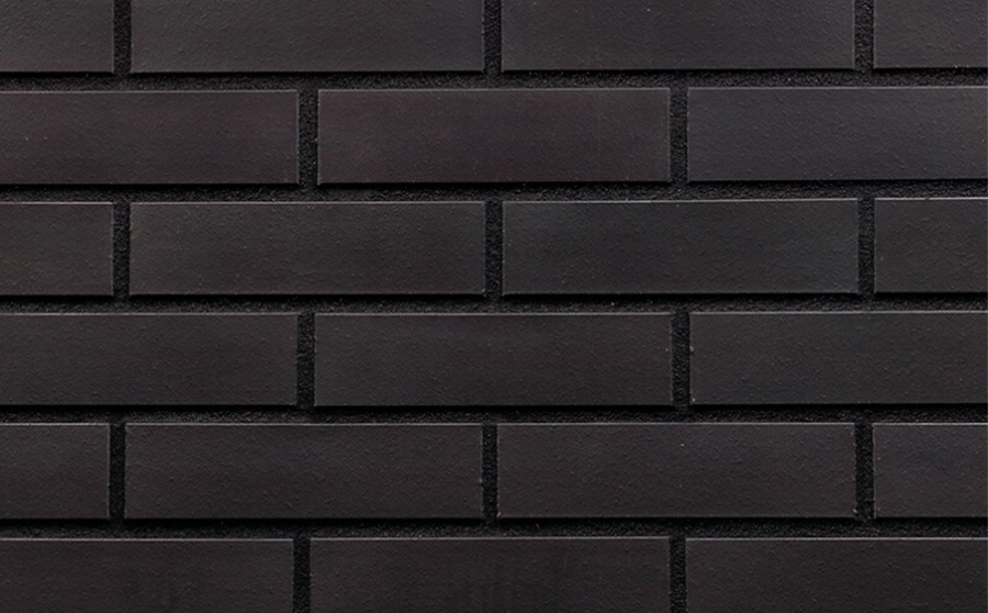 Фото Клинкерная плитка под кирпич King Klinker Dream House 18 Volcanic black RF10 250*65*10 мм
